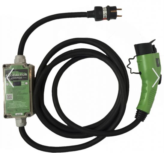 Зарядка для электромобиля J1772 EcoFactor на 16А