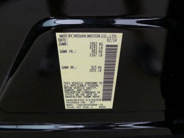 Nissan Leaf S 2014 купить под заказ без НДС